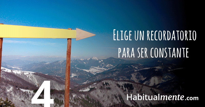 Paso 4: elige un recordatorio