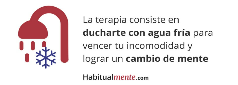ducha de agua fria