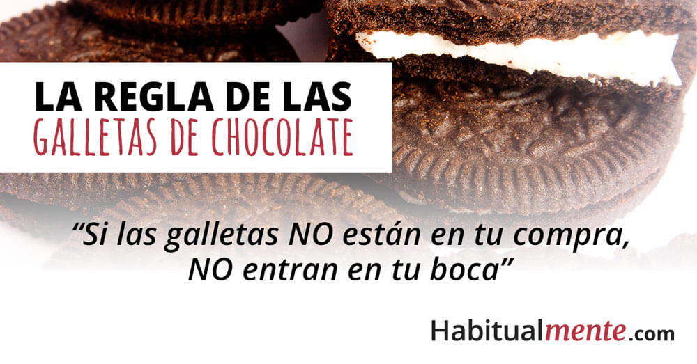 la regla de las galletas de chocolate 