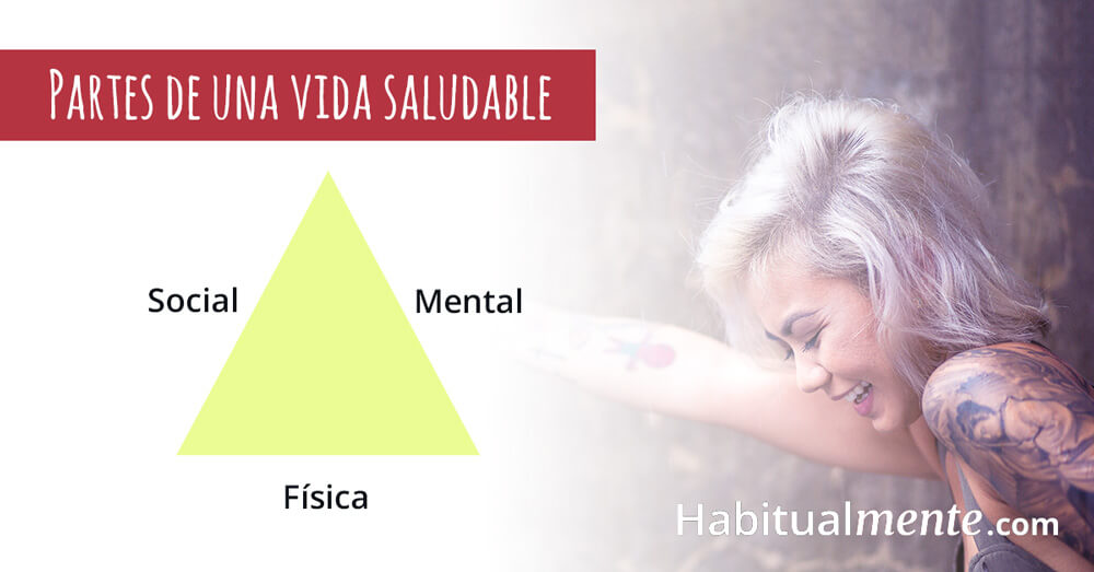 partes de una vida saludable.