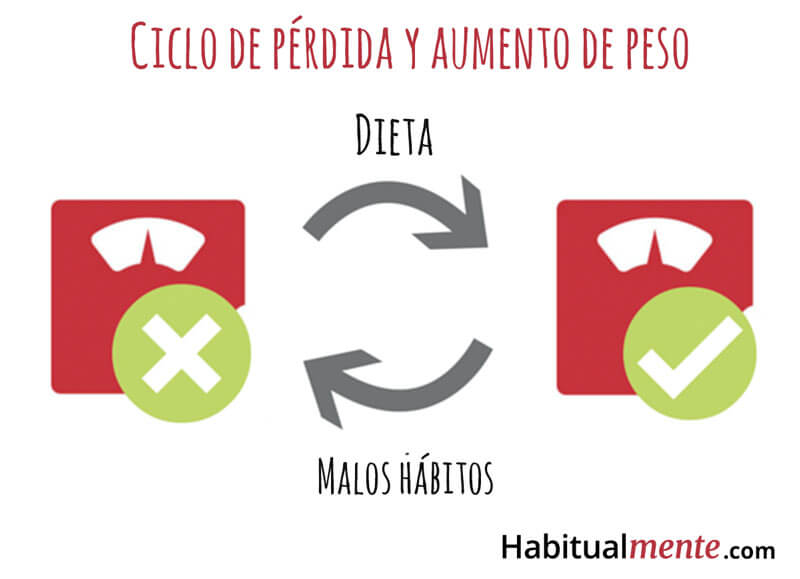 ciclo de perdida y aumento de peso
