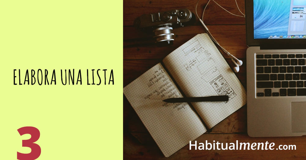 3 elabora una lista