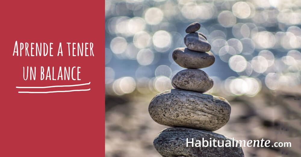 aprende a tener un balance