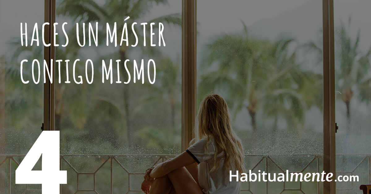 Cuando viajas consigues un master en ti mismo